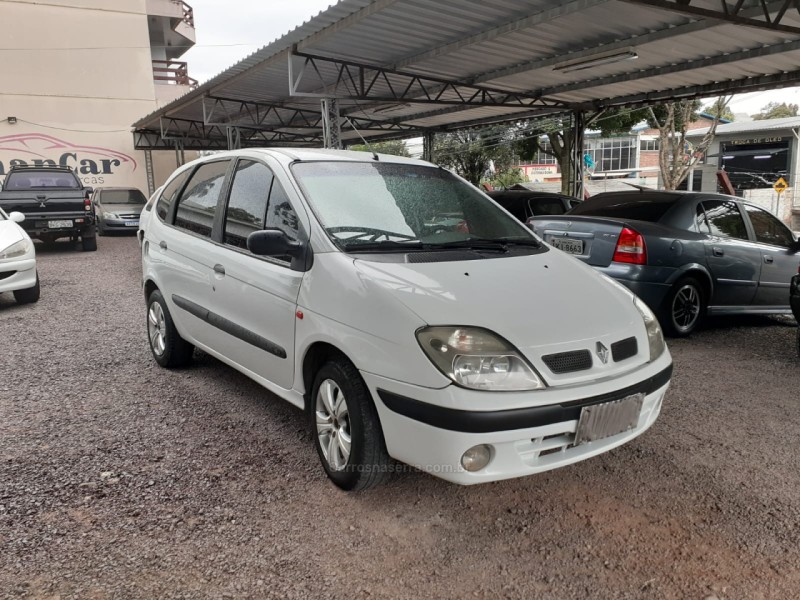 scenic 1.6 rt 16v gasolina 4p manual 2002 caxias do sul