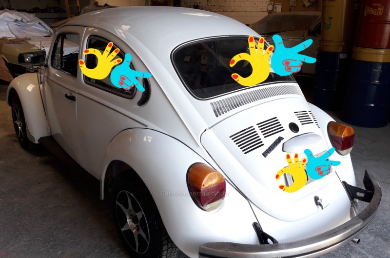 FUSCA 1.6 8V GASOLINA 2P MANUAL - 1986 - BENTO GONçALVES