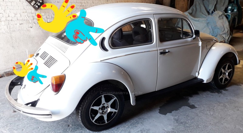 FUSCA 1.6 8V GASOLINA 2P MANUAL - 1986 - BENTO GONçALVES