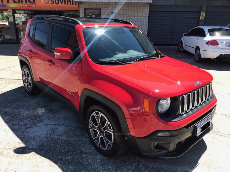 renegade 1.8 16v flex longitude 4p automatico 2016 caxias do sul