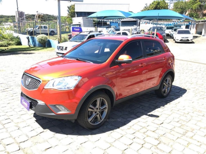 KORANDO 2.0 GLS 4X4 16V TURBO DIESEL 4P AUTOMÁTICO - 2012 - FARROUPILHA