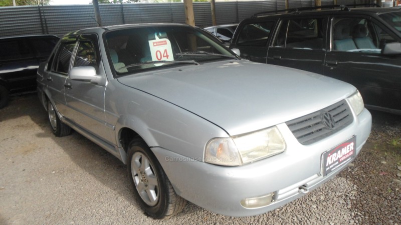 SANTANA 2.0 MI EXCLUSIV 8V GASOLINA 4P MANUAL - 2004 - CAXIAS DO SUL