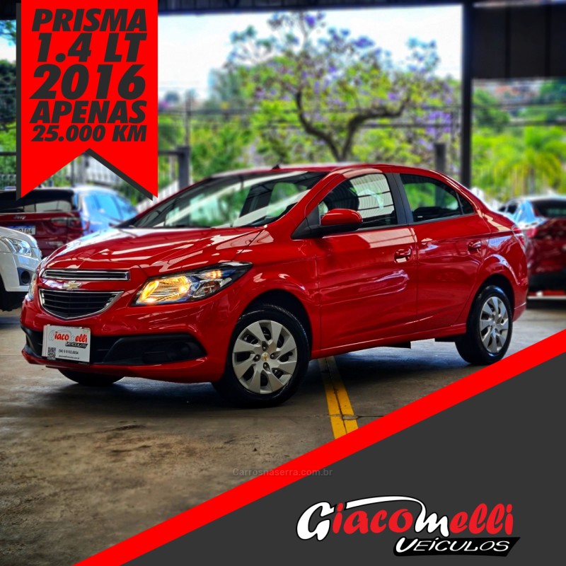 prisma 1.4 mpfi lt 8v flex 4p manual 2016 caxias do sul
