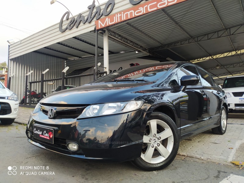 civic 1.8 lxs 16v gasolina 4p automatico 2007 caxias do sul