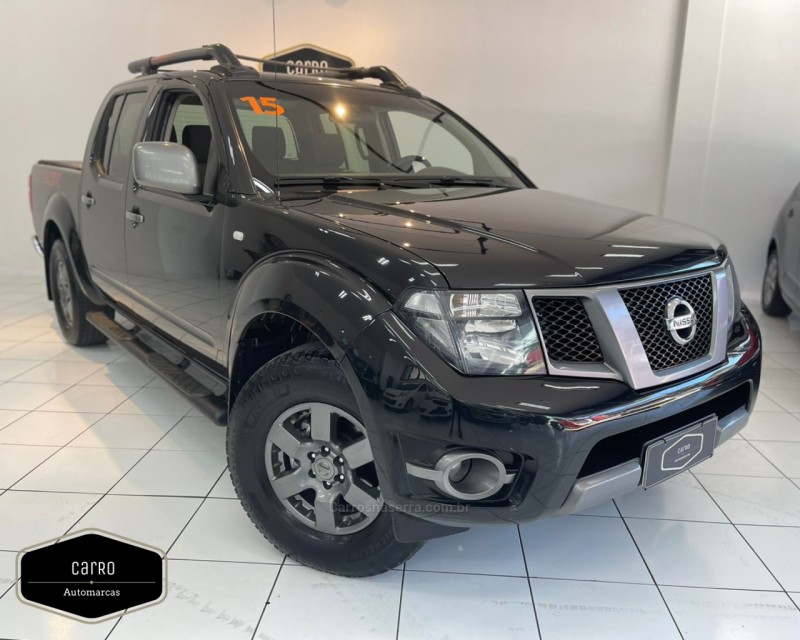 frontier 2.5 sv attack 4x2 cd turbo eletronic diesel 4p manual 2015 caxias do sul