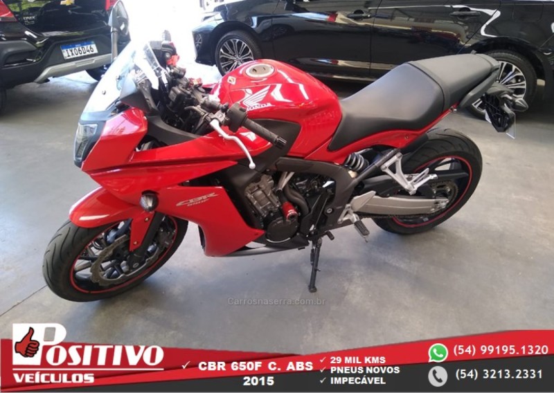 cbr 650f abs 2015 caxias do sul