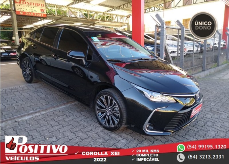 corolla 2.0 xei 16v flex 4p automatico 2022 caxias do sul