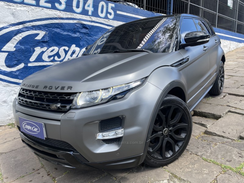 range rover evoque 2.0 dynamic 4wd 16v gasolina 4p automatico 2013 caxias do sul