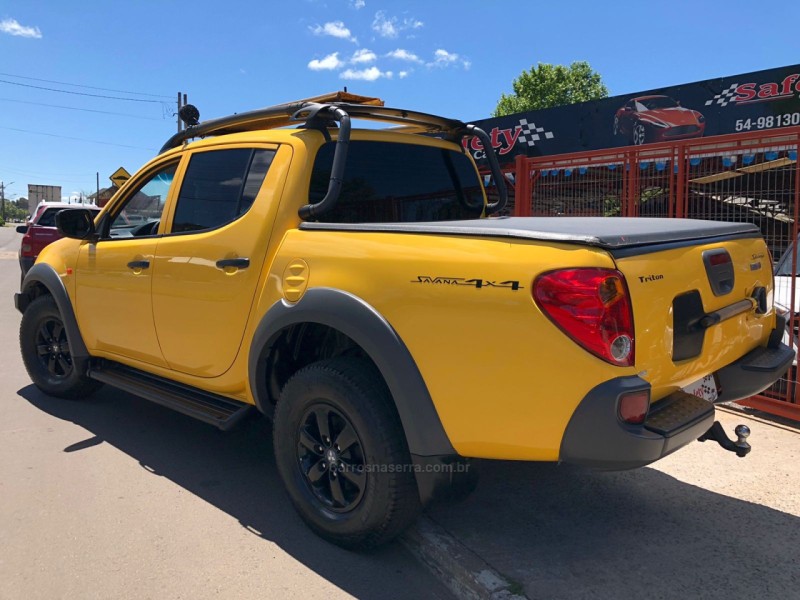L200 SAVANA 3.2 4X4 16V TURBO INTERCOOLER DIESEL 4P MANUAL - 2014 - CANELA