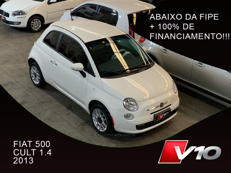 500 1.4 cult 8v flex 2p manual 2013 caxias do sul