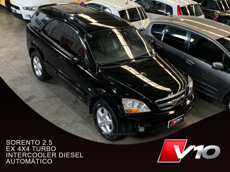 sorento 2.5 ex 4x4 16v turbo intercooler diesel 4p automatico 2009 caxias do sul