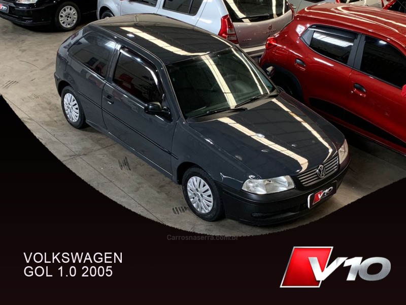 gol 1.0 8v gasolina 2p manual 2005 caxias do sul