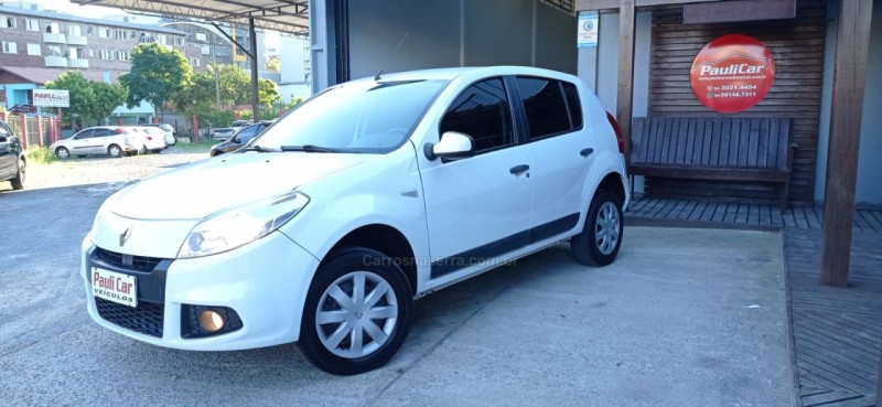sandero 1.6 expression 8v flex 4p manual 2013 caxias do sul