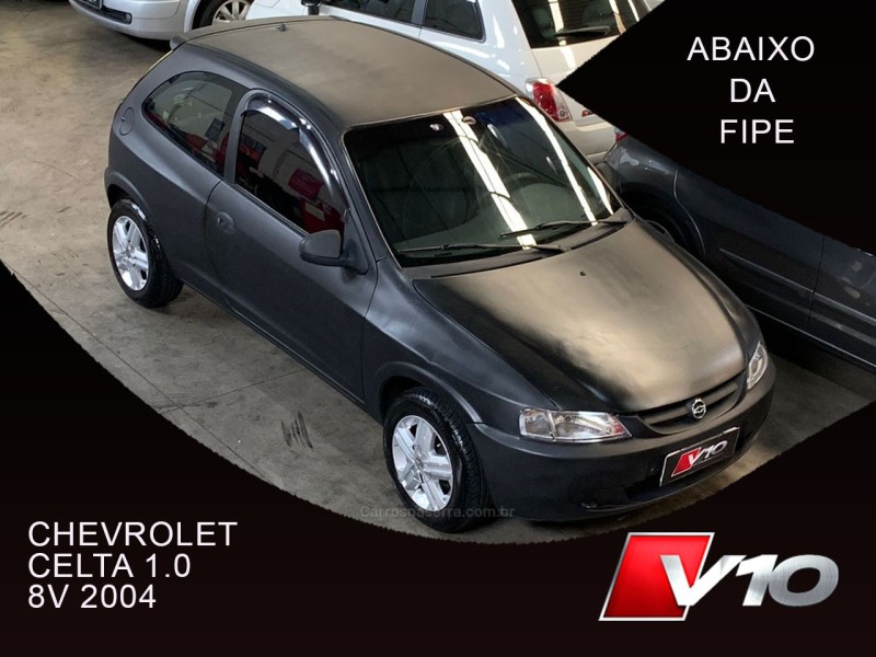 celta 1.0 mpfi vhc 8v gasolina 2p manual 2004 caxias do sul
