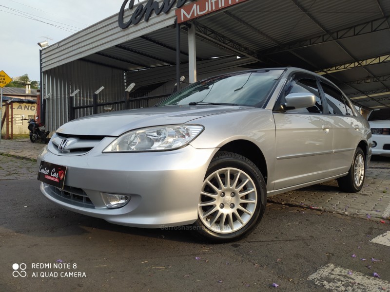 civic 1.7 ex 16v gasolina 4p automatico 2004 caxias do sul