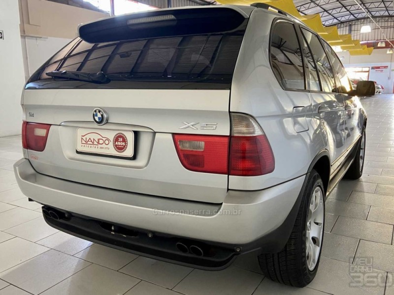 X5 4.4 I 4X4 V8 32V GASOLINA 4P AUTOMÁTICO - 2003 - ESTâNCIA VELHA