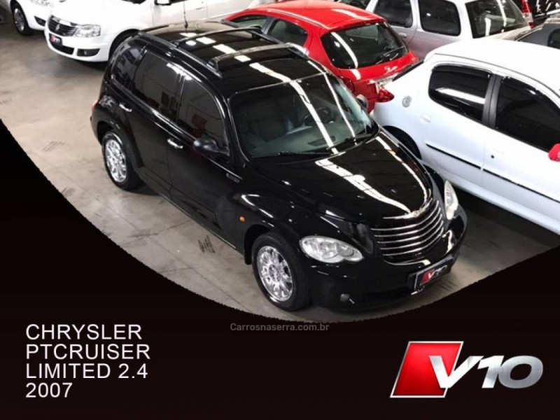 pt cruiser 2.4 limited edition 16v gasolina 4p automatico 2007 caxias do sul