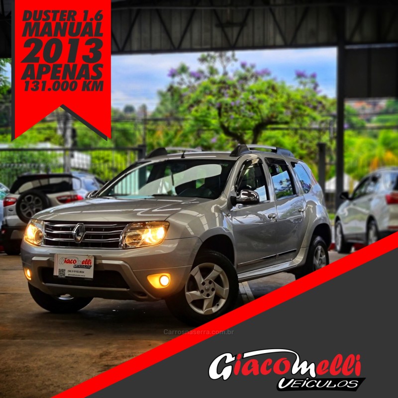 duster 1.6 dynamique 4x2 16v flex 4p manual 2013 caxias do sul