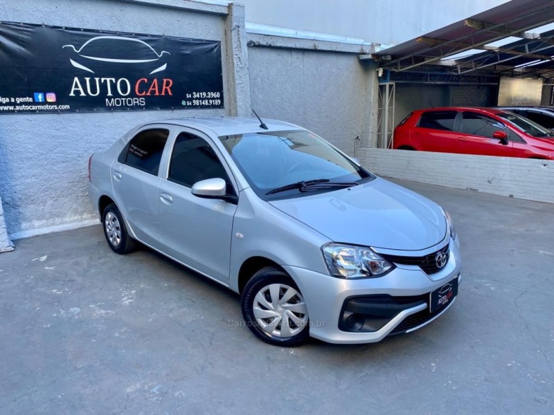 etios 1.5 x sedan 16v flex 4p manual 2018 caxias do sul