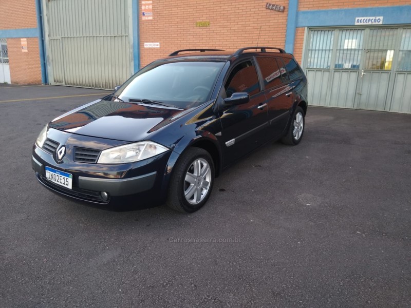 megane 2.0 dynamique grand tour 16v gasolina 4p manual 2007 caxias do sul