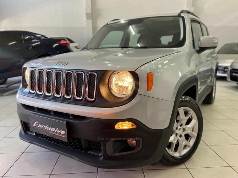 RENEGADE 1.8 16V FLEX LONGITUDE 4P AUTOMÁTICO - 2016 - PASSO FUNDO