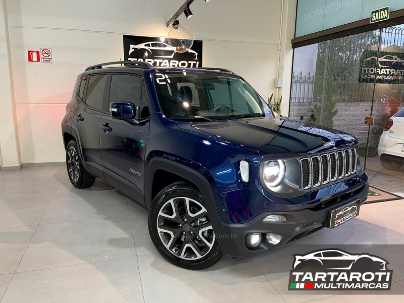 renegade 1.8 16v flex longitude 4p automatico 2021 caxias do sul