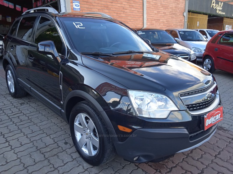 captiva 2.4 sfi ecotec fwd 16v gasolina 4p automatico 2012 caxias do sul