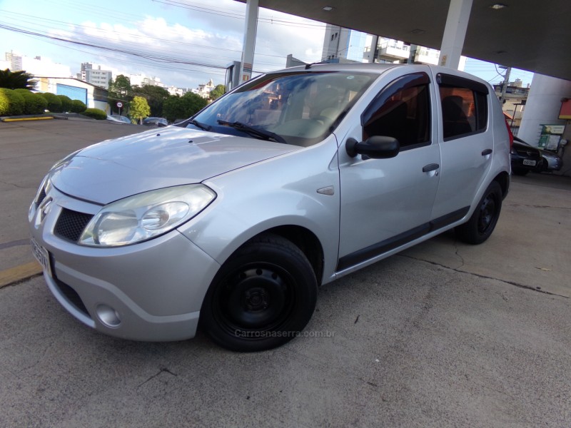 sandero 1.6 expression 8v flex 4p manual 2009 caxias do sul