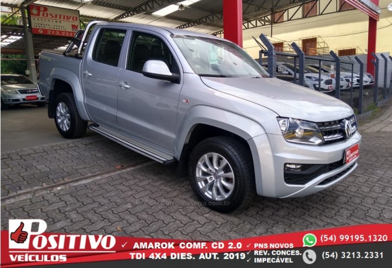 amarok 2.0 4x4 tdi comfortiline cd diesel 4p automatico 2019 caxias do sul