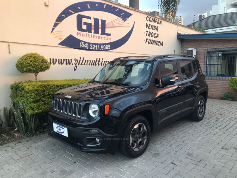 renegade 1.8 16v flex sport 4p manual 2017 caxias do sul