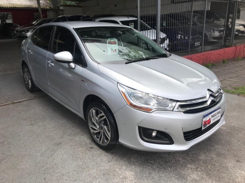 c4 lounge 1.6 exclusive 16v turbo gasolina 4p automatico 2014 caxias do sul