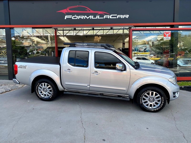 frontier 2.5 sl 4x4 cd turbo eletronic diesel 4p automatico 2014 caxias do sul