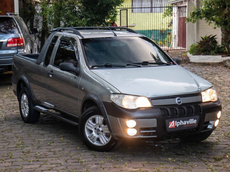 strada 1.8 mpi adventure ce 8v flex 2p manual 2005 caxias do sul