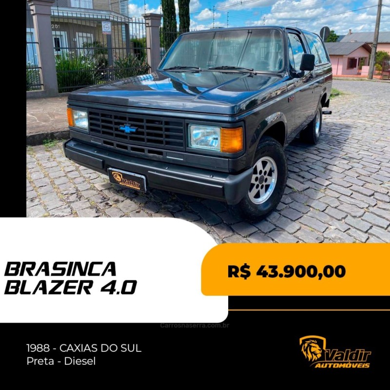 brasinca 4.0 cd 8v diesel 2p manual 1988 caxias do sul