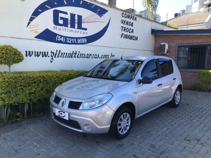 sandero 1.0 authentique 16v flex 4p manual 2011 caxias do sul