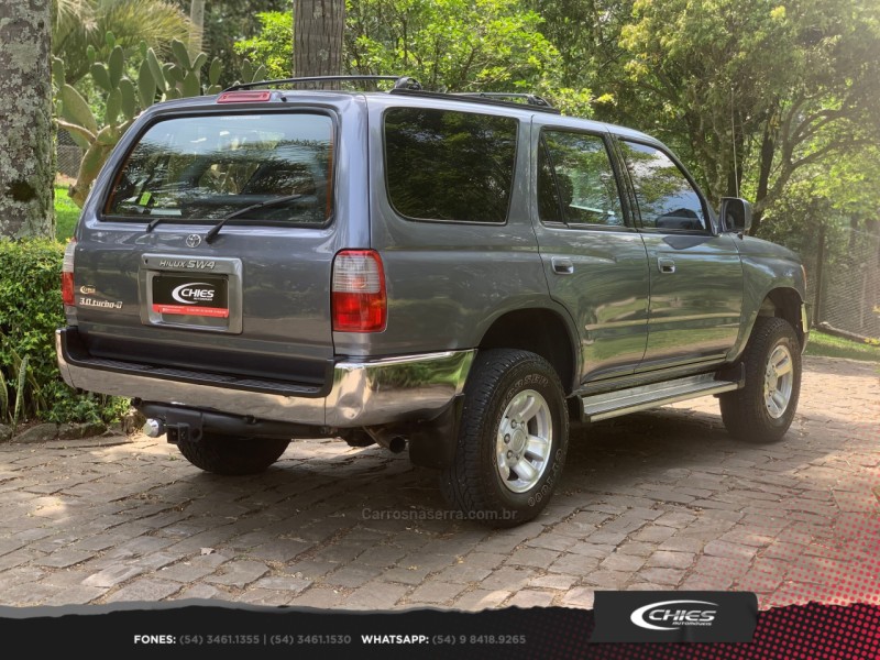 HILUX SW4 3.0 4X4 8V TURBO DIESEL 4P MANUAL - 1997 - CARLOS BARBOSA