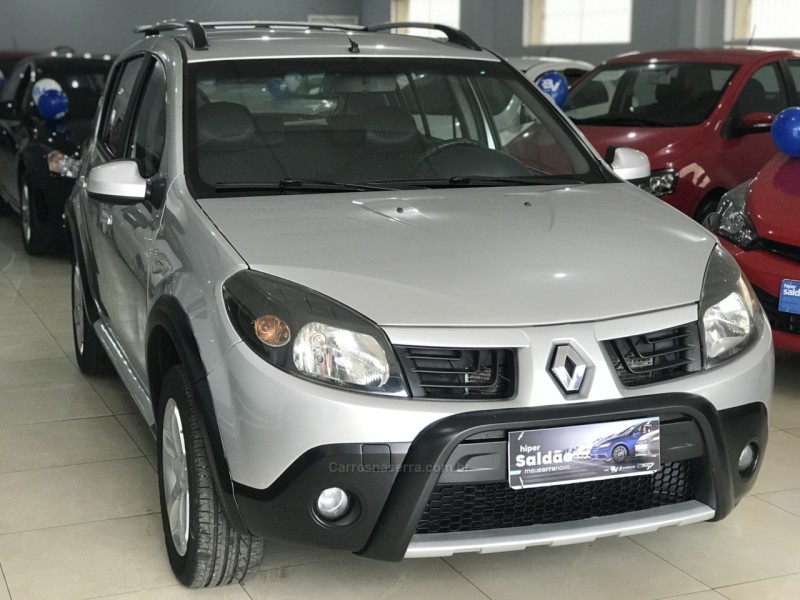 SANDERO 1.6 STEPWAY 16V FLEX 4P MANUAL - 2011 - PASSO FUNDO