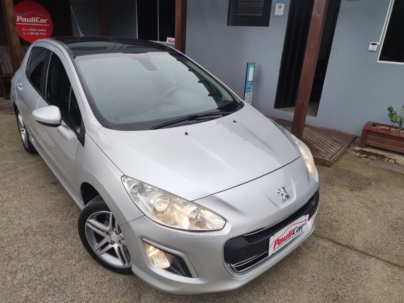 308 2.0 allure 16v flex 4p manual 2013 caxias do sul