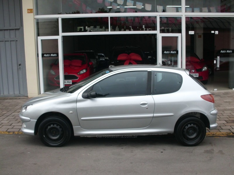 206 1.6 SOLEIL 16V GASOLINA 2P MANUAL - 2008 - FLORES DA CUNHA