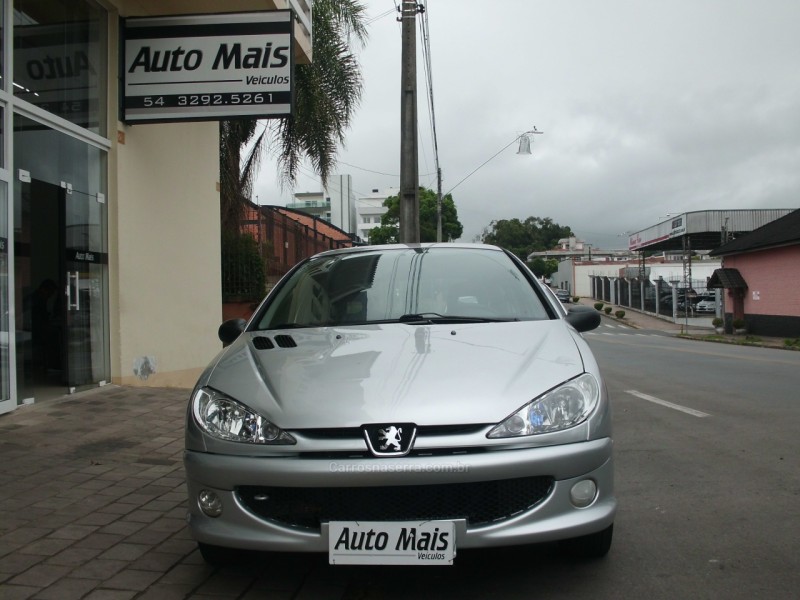 206 1.6 SOLEIL 16V GASOLINA 2P MANUAL - 2008 - FLORES DA CUNHA
