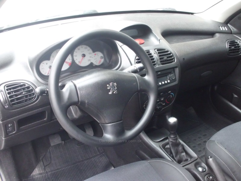 206 1.6 SOLEIL 16V GASOLINA 2P MANUAL - 2008 - FLORES DA CUNHA