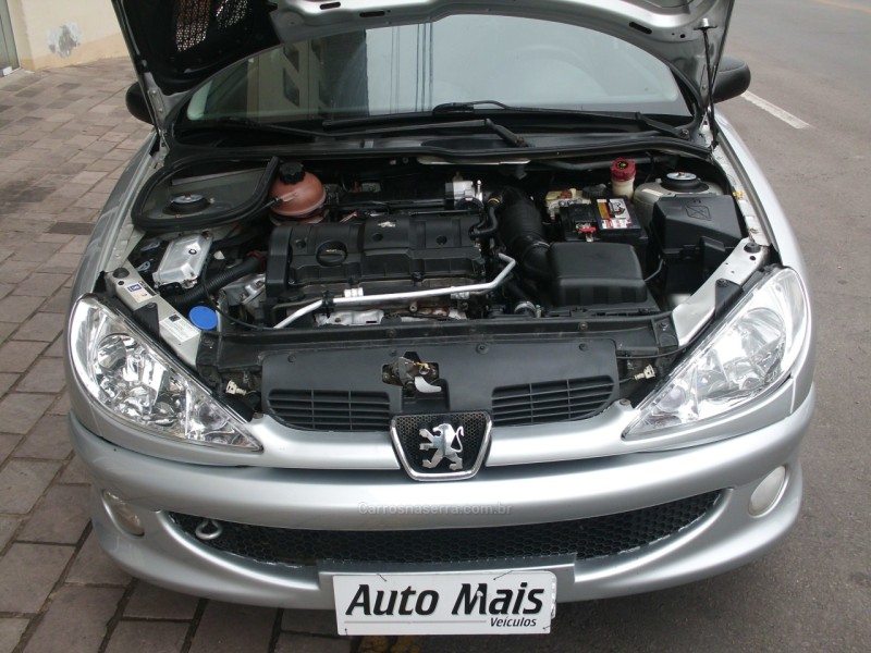 206 1.6 SOLEIL 16V GASOLINA 2P MANUAL - 2008 - FLORES DA CUNHA