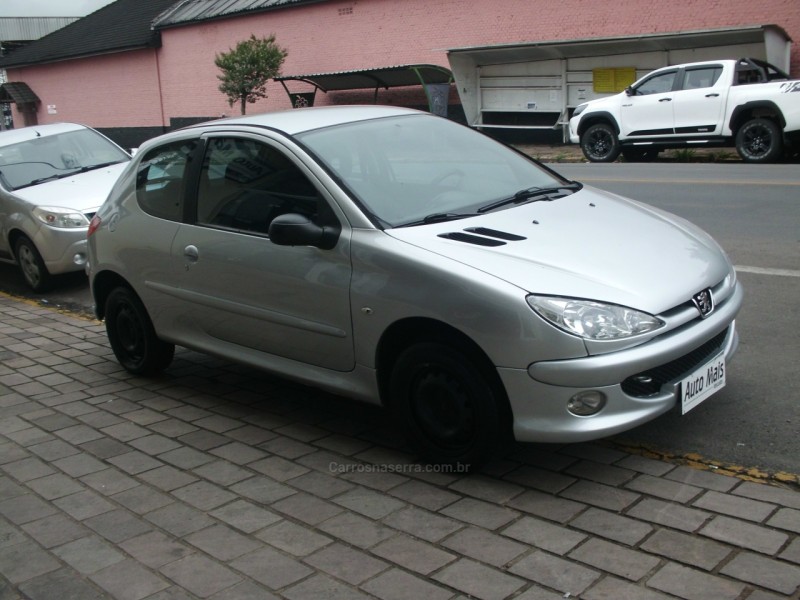 206 1.6 SOLEIL 16V GASOLINA 2P MANUAL - 2008 - FLORES DA CUNHA