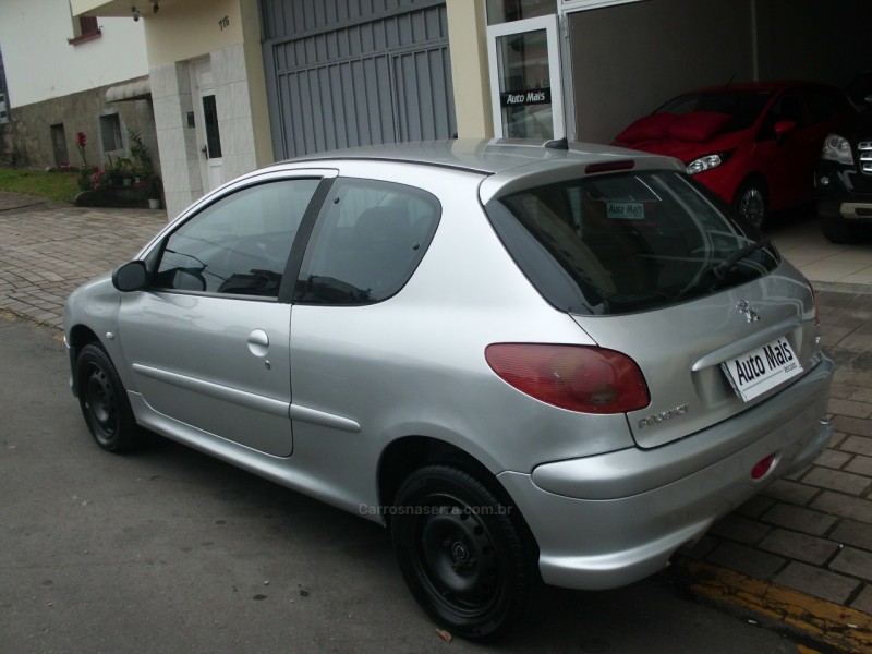 206 1.6 SOLEIL 16V GASOLINA 2P MANUAL - 2008 - FLORES DA CUNHA