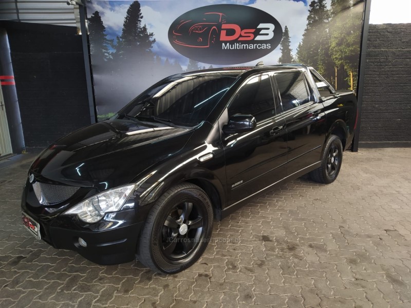 actyon sports 2.0 glx 4x4 cd 16v turbo intercooler diesel 4p automatico 2011 caxias do sul