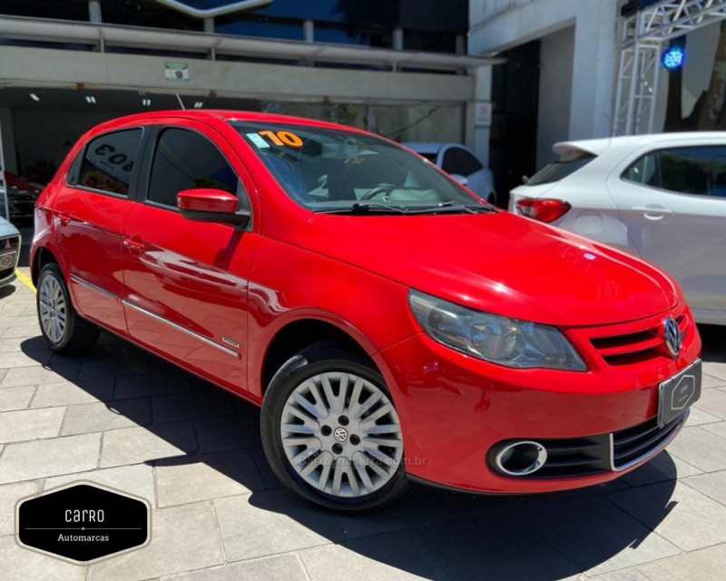 gol 1.6 mi power 8v flex 4p manual g.v 2010 caxias do sul