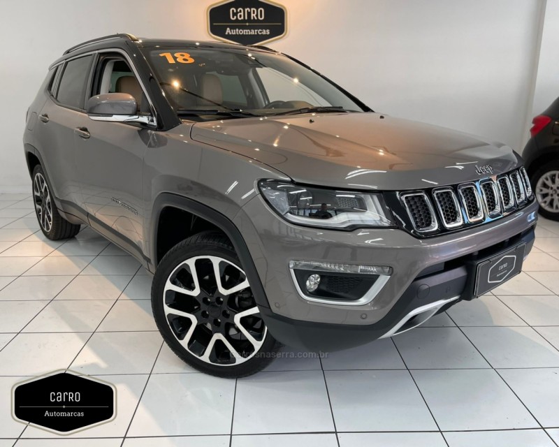 compass 2.0 16v diesel limited 4x4 automatico 2018 caxias do sul