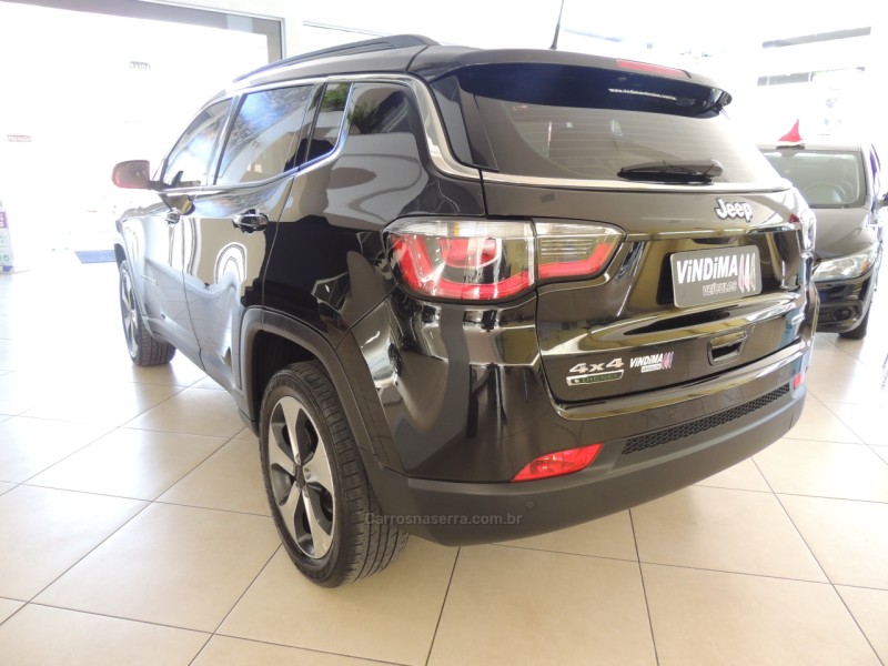COMPASS 2.0 16V DIESEL LONGITUDE 4X4 AUTOMÁTICO - 2017 - FLORES DA CUNHA