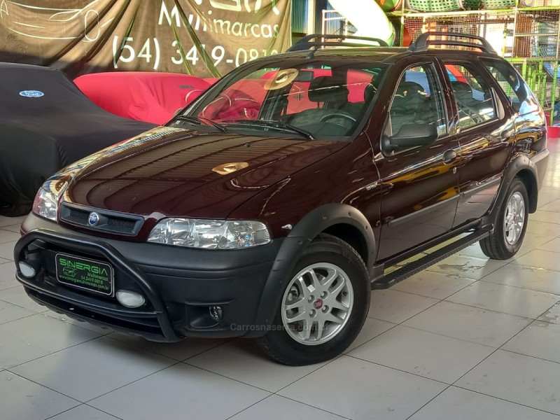 palio 1.6 mpi adventure weekend 16v gasolina 4p manual 2003 caxias do sul
