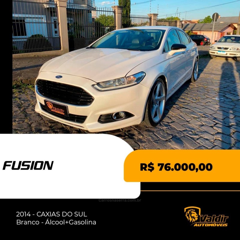fusion 2.5 16v flex 4p automatico 2014 caxias do sul